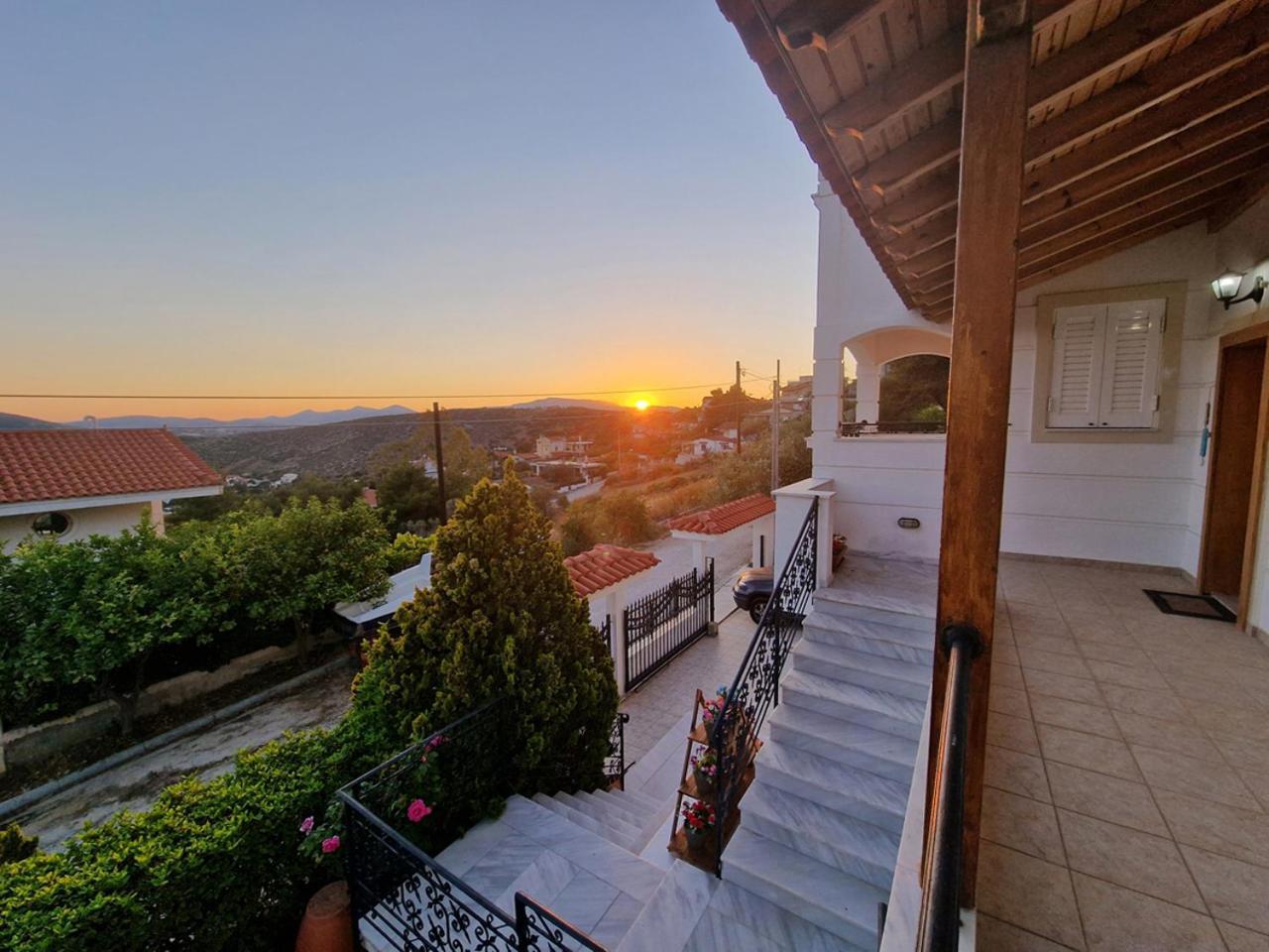 The Mirador Boutique Villa With Scenic Sea View Pórto Ráfti 外观 照片