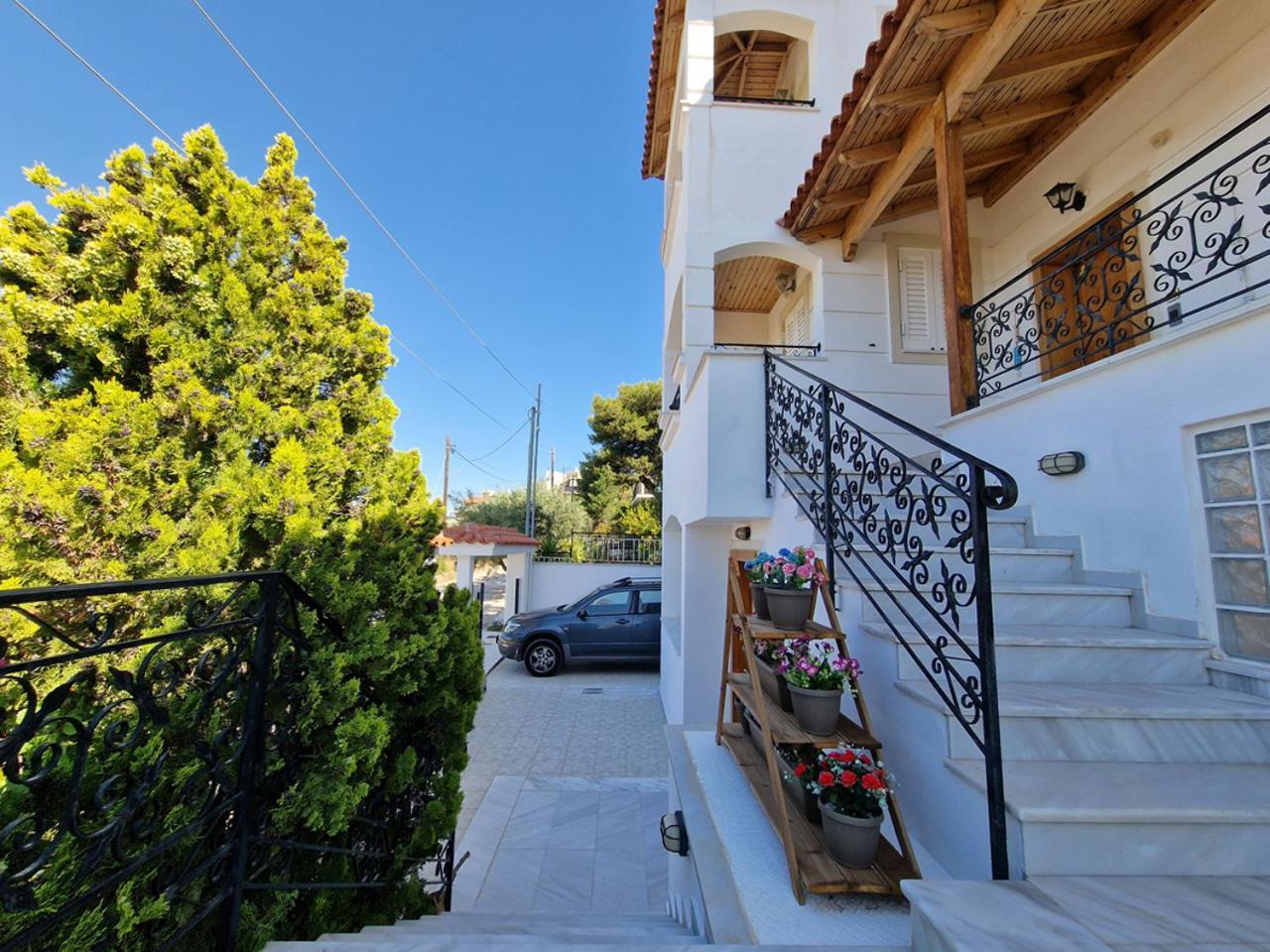 The Mirador Boutique Villa With Scenic Sea View Pórto Ráfti 外观 照片