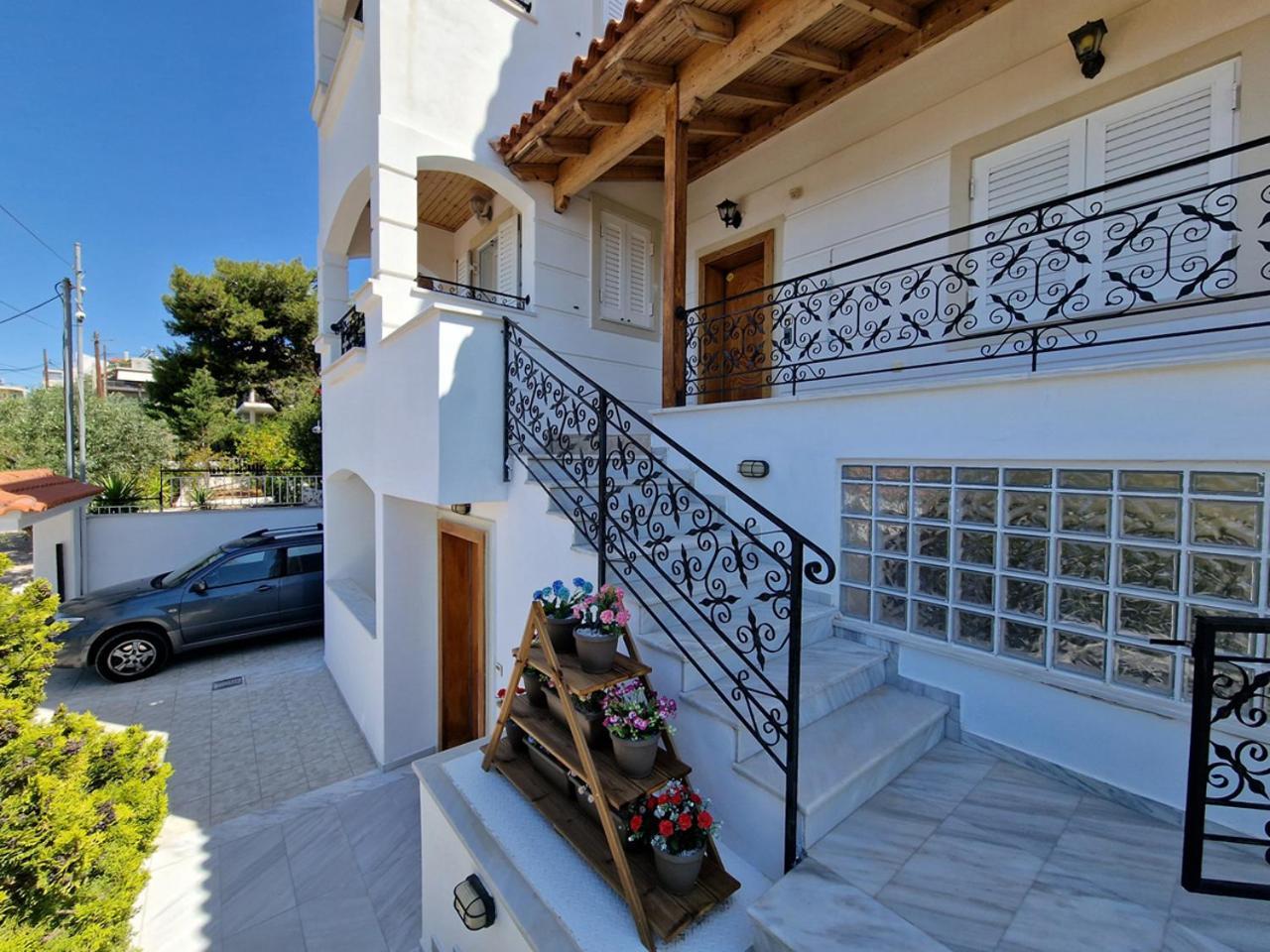 The Mirador Boutique Villa With Scenic Sea View Pórto Ráfti 外观 照片