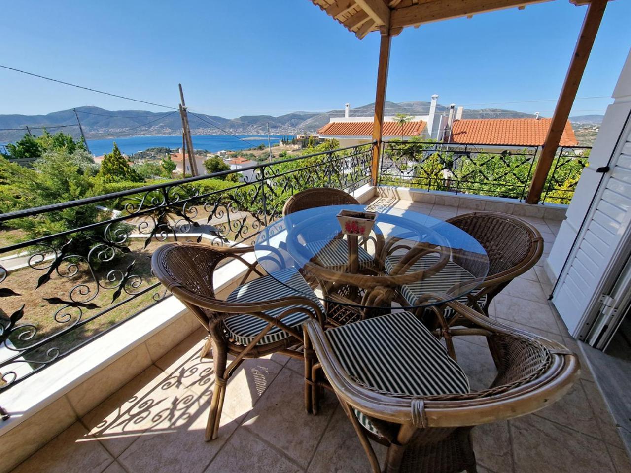 The Mirador Boutique Villa With Scenic Sea View Pórto Ráfti 外观 照片