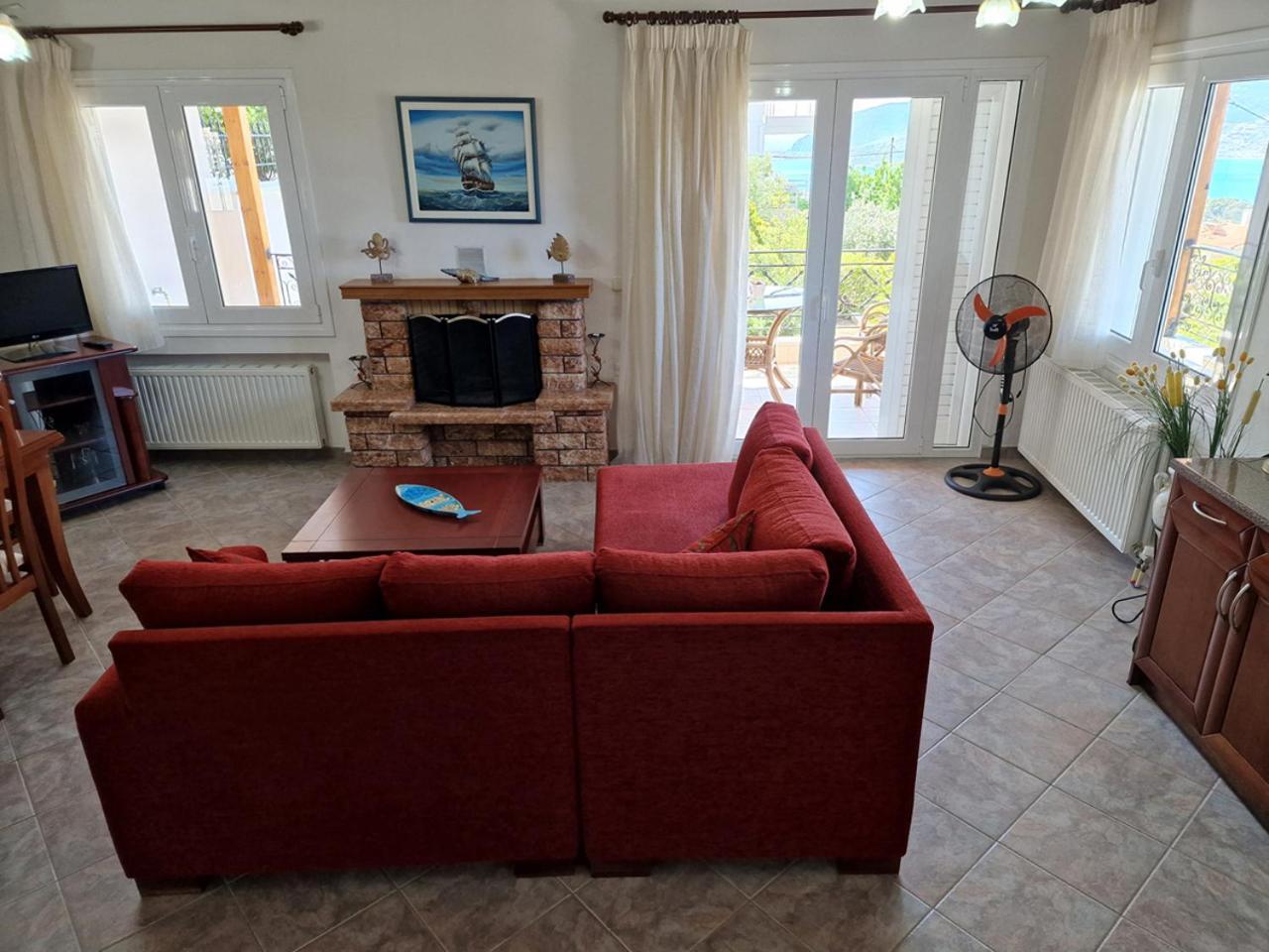 The Mirador Boutique Villa With Scenic Sea View Pórto Ráfti 外观 照片